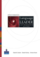 Language Leader Upper-Intermediate Level Student's Book +R - учебник с диском