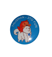 Значок голубой 