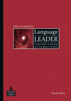 Language Leader Upper-Intermediate Level Teacher's Book +R - книга для учителя с диском