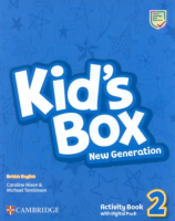 Kid's Box New Generation 2 Activity Book with Digital Pack - рабочая тетрадь