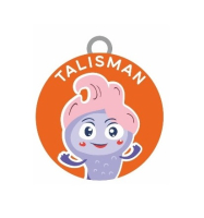 Брелок металлический Элли