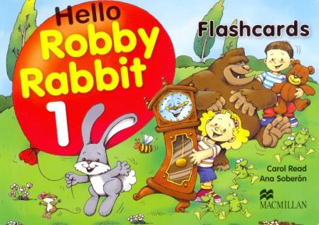 Hello Robby Rabbit Level 1 Flashcards - наглядные карточки Hello Robby Rabbit Level 1 Flashcards - наглядные карточки