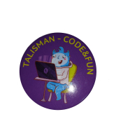 Значок фиолетовый 