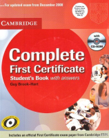 Complete First Certificate Student's Book with Key and Audio CD +R - учебник с ответами и дисками
