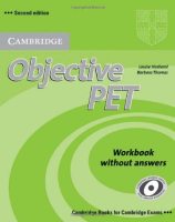 Objective PET 2nd Edition Workbook no Key - тетрадь без ответов