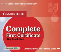 Complete First Certificate Class CD(x3) - аудиодиски
