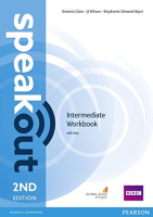 Speakout 2nd Edition Intermediate Workbook with Key - рабочая тетрадь с ответами