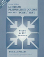 Longman Preparation Course for the TOEFL Test 2nd Edition Vol. A Teacher's Guide - книга для учителя