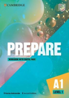 Prepare Level 1 2nd Edition Workbook + Digital Pack - Рабочая тетрадь с онлайн доступом к аудио