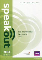 Speakout 2nd Edition Pre-Intermediate Workbook with Key - рабочая тетрадь с ответами