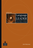 Language Leader Elementary Level Teacher's Book +R - книга для учителя с диском Language Leader Elementary Level Teacher's Book +R - книга для учителя с диском