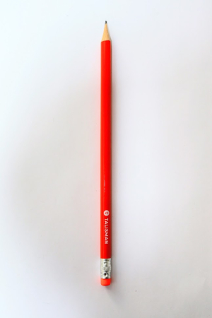 Карандаш простой оранжевый
