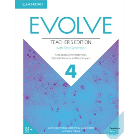 Evolve 4 Teacher Edition with Test Generator - книга для учителя Evolve 4 Teacher Edition with Test Generator - книга для учителя