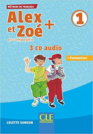 Alex et Zoe Plus 1 CD audio collectif - аудиодиски