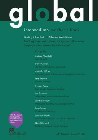 Global Intermediate Level Teacher's Book +R - книга для учителя с диском Global Intermediate Level Teacher's Book +R - книга для учителя с диском