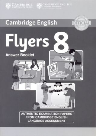 Cambridge Young Learners English Tests 8 Flyers Answer Booklet - книга ответов