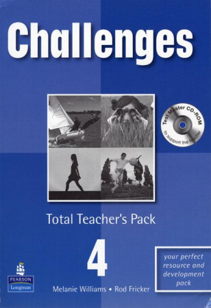 Challenges Level 4 1st Edition Total Teacher's Pack +R - книга для учителя с диском