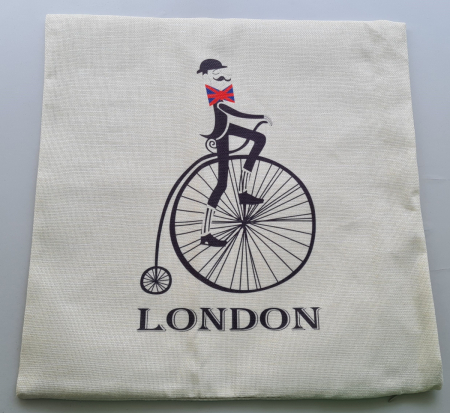 Декоративная наволочка в британском стиле 15, 45x45cm