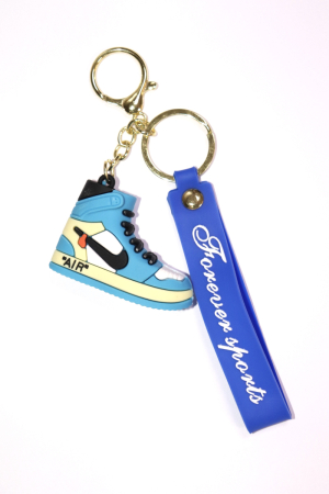 NIKE AIR голубой с белыми вставками