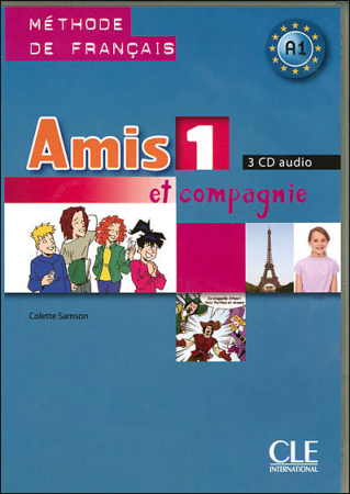 Amis et compagnie 1 Class CD(x3) - аудиодиски к учебнику
