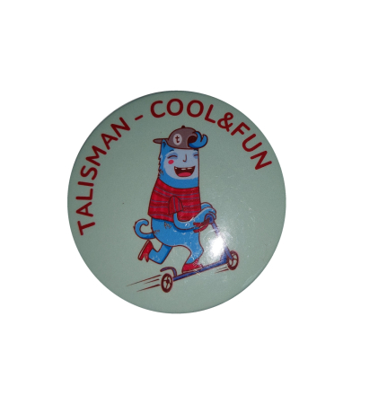 Значок мятный 