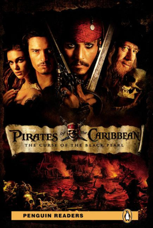 Pirates of Caribbean: The Curse of the Black Pearl Reader +D Level 2 - книга для чтения с диском