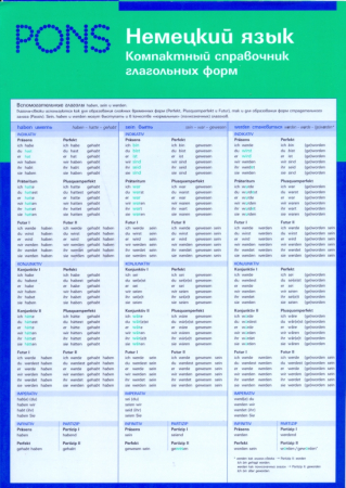 Немецкий язык: Компактный справочник глагольных форм