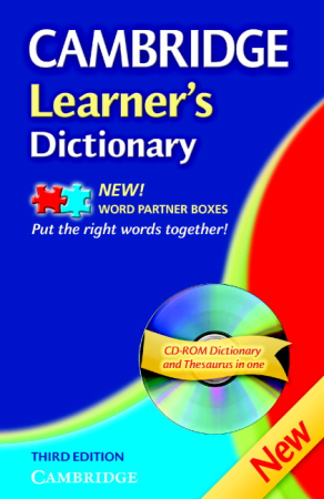 Cambridge Learner's Dictionary +R 3rd Edition Paperback - словарь с диском Cambridge Learner's Dictionary +R 3rd Edition Paperback - словарь с диском