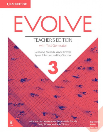 Evolve 3 Teacher Edition with Test Generator - книга для учителя