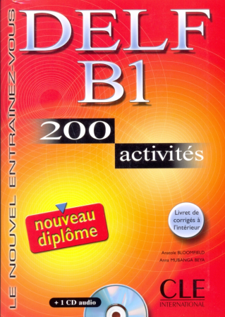 DELF B1 200 Activites Livre +D - учебник с диском