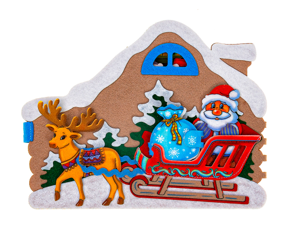 Развивающая книжка из фетра 