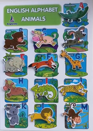 Alphabet на липучках Alphabet на липучках