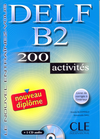 DELF B2 200 Activites Livre +D - учебник с диском
