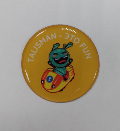 Магнит оранжевый 