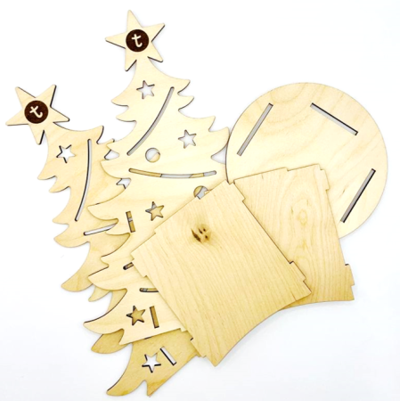 Елочка-карандашница сборная