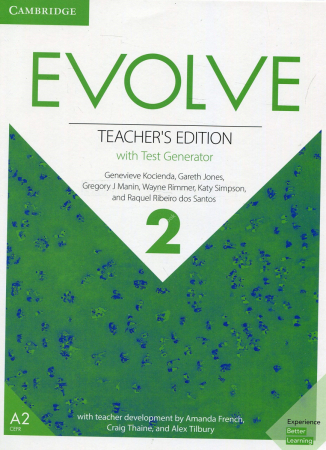 Evolve 2 Teacher Edition with Test Generator - книга для учителя