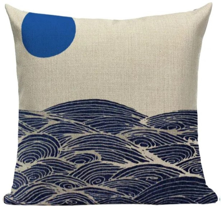 Декоративная наволочка в китайском стиле (6)  45х45