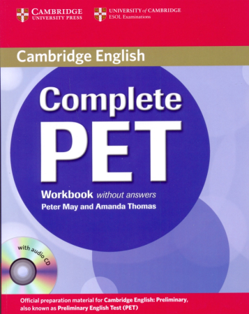 Complete PET Workbook +D - тетрадь с диском