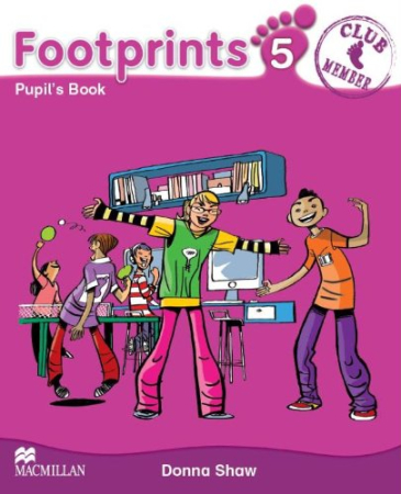 Footprints Level 5 Student's Book +R - учебник с диском