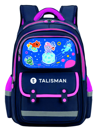 Рюкзак Талисман КОСМОС сине-розовый